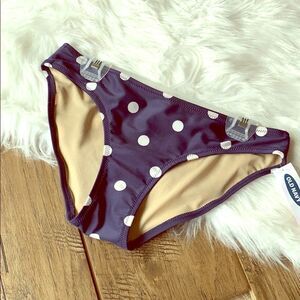 ❤️ OLD NAVY Polka Dot Bikini Bottom Size XS ❤️